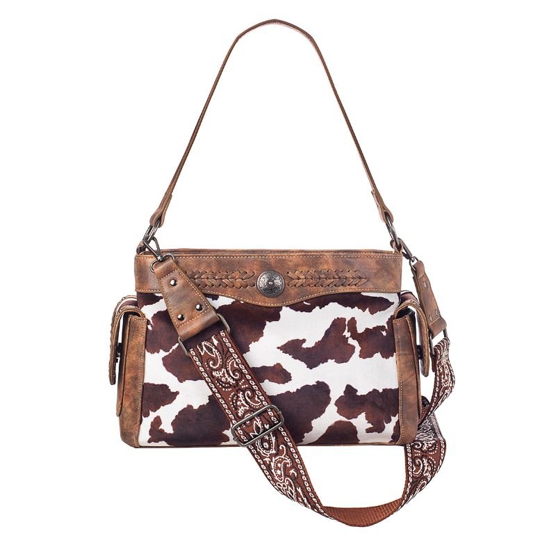 Nocona Jessi Ray Satchel Conceal Carry Cowhide
