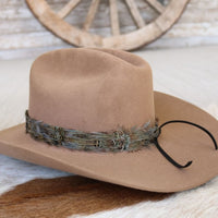 Western Feather Hat Band - Dove I