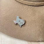 Peyote Bird Sterling Silver Texas Hat Pin