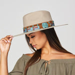 Felt Rancher Hat | Stampede | Turquoise Band
