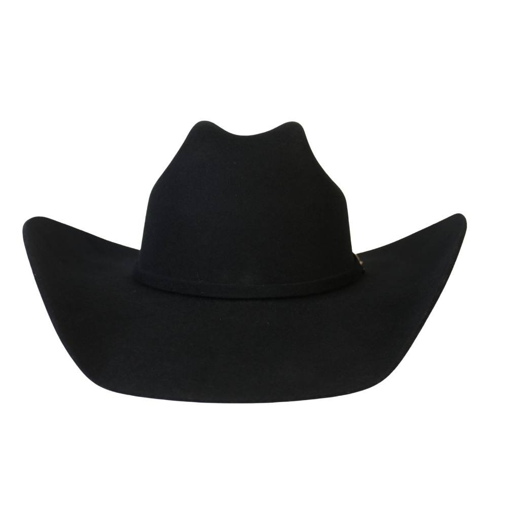 Justin black felt cowboy sales hat