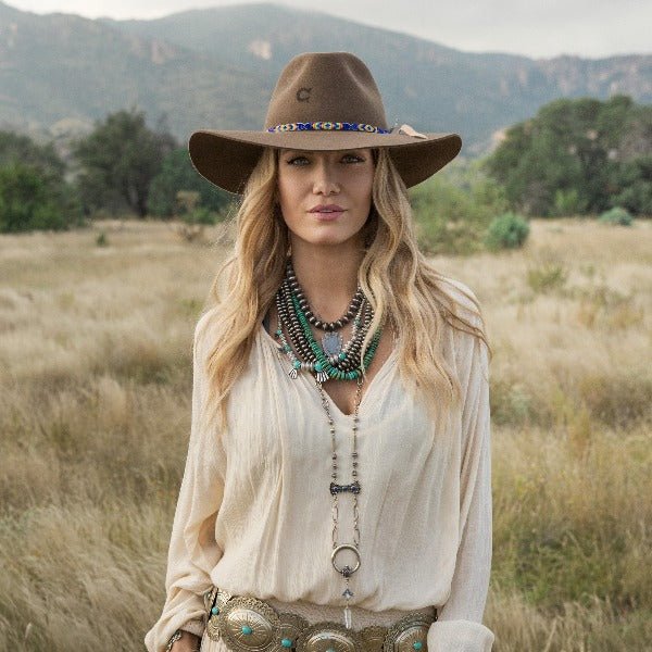 Charlie 1 Horse Gypsy Felt Western Hat |Acorn