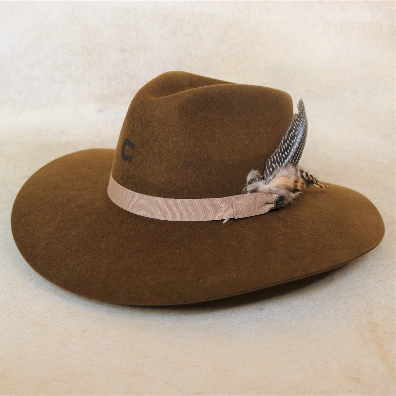 Charlie 1 Horse Highway Acorn Felt Western Hat