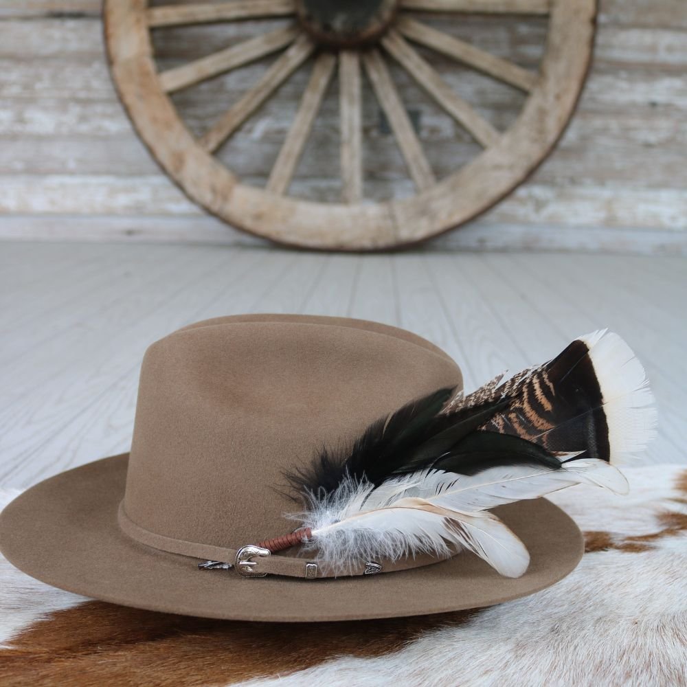 Feather Hat Accent - Chiseler – Willow Lane Hat Co.