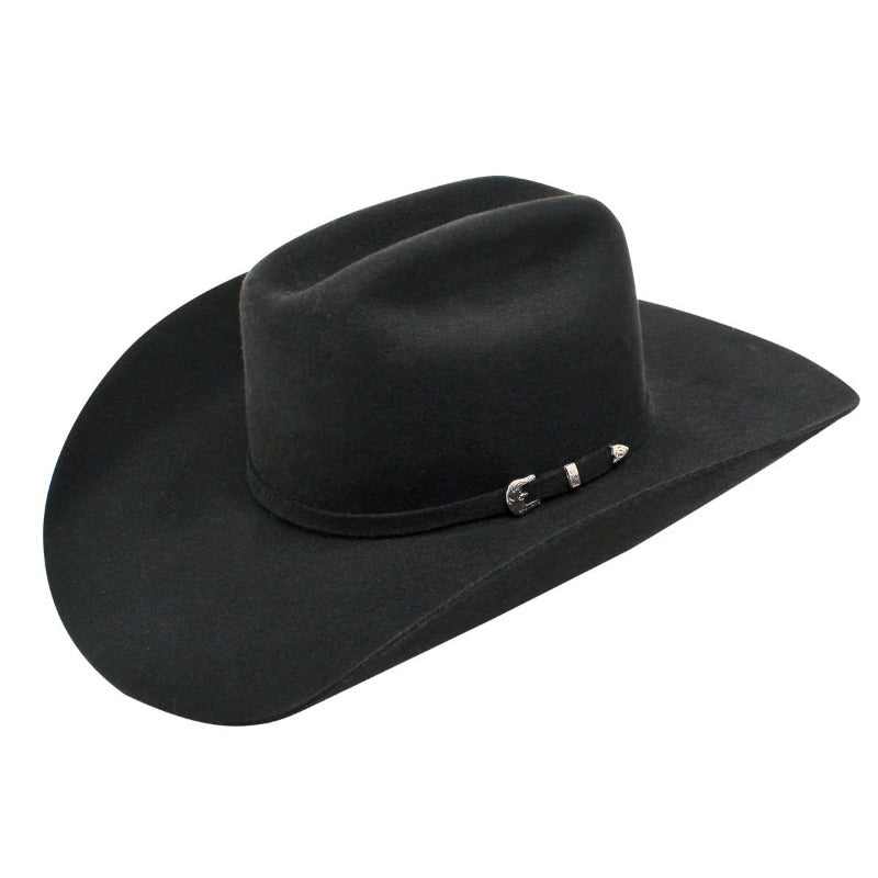 Ariat 3X Black Wool Hat - Double S