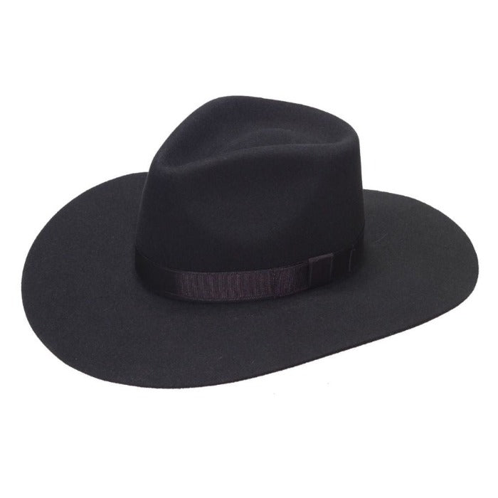 Twister Black Felt Rancher Hat