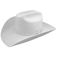 Resistol White Felt 2X Cowboy Hat - Pageant