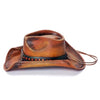 Women's Cowboy Hat | Stampede | Rolled Brim | Orange