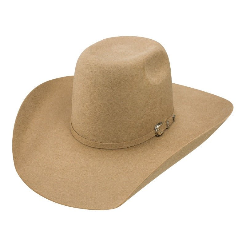Resistol Pecan Felt Cowboy Hat - 90 Pay Window