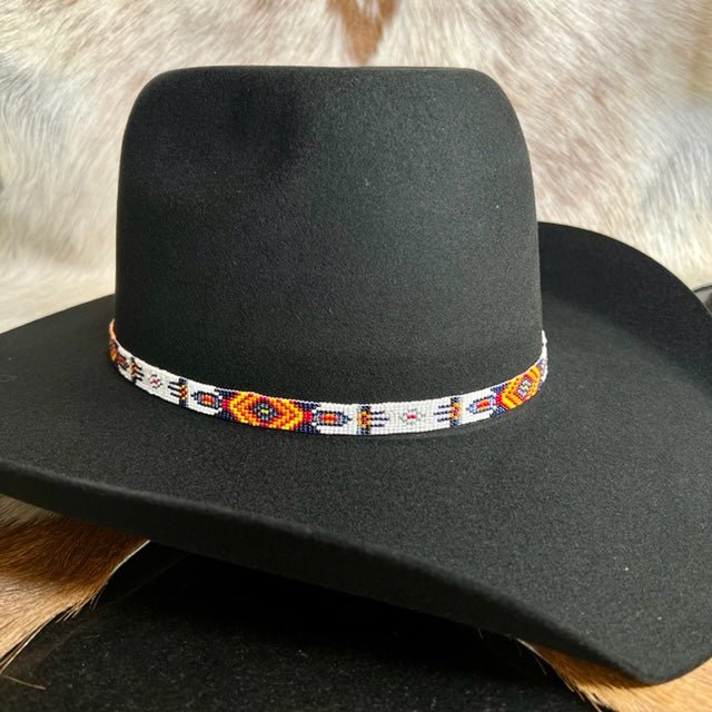 M & F Western Beaded Aztec Hat Band