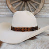 Western Feather Hat Band - Rust