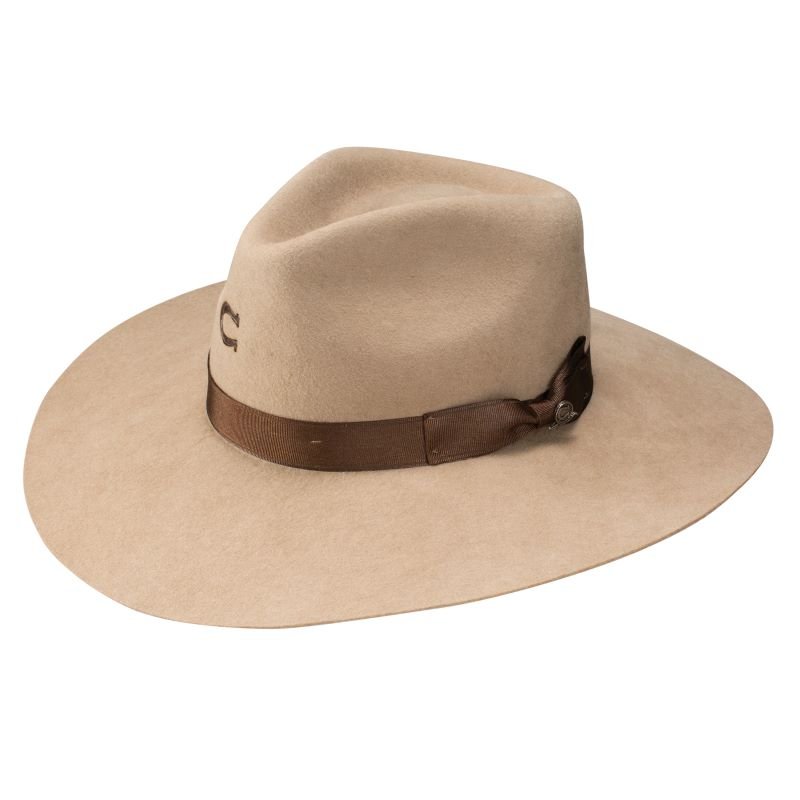Charlie 1 Horse Highway Felt Western Hat | Sand