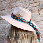 Fringe Western Scarf Hat Band - Nashville