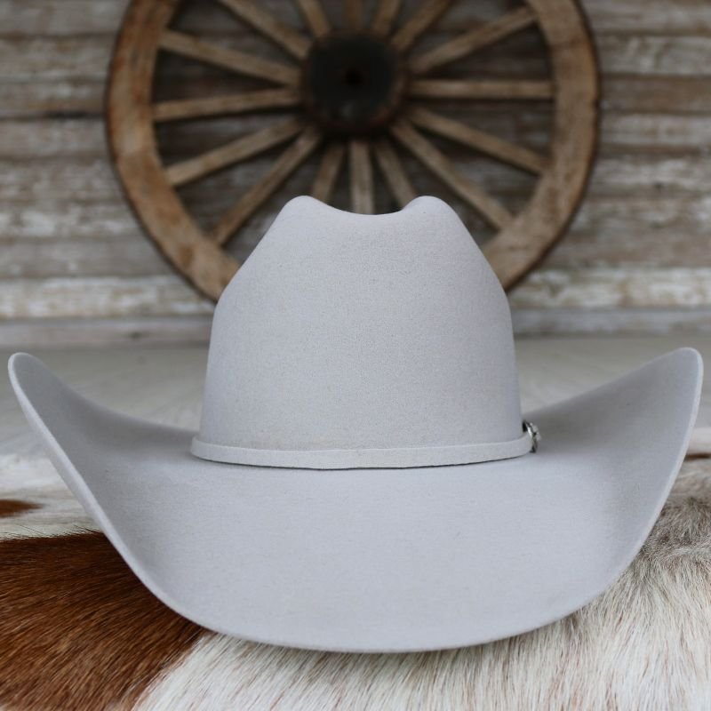 Serratelli Platinum Wool Cowboy Hat
