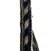 Horsehair Blue Braided Tassel Hat Band - Frost