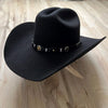 Larry Mahan 3X Black Wool Cowboy Hat - Oplin