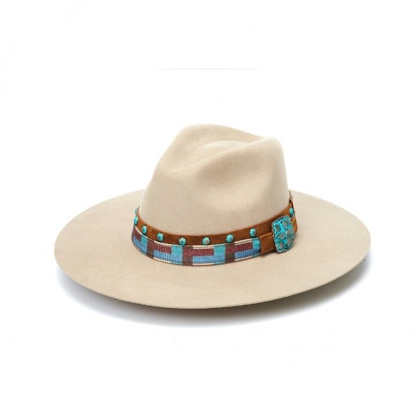 Felt Rancher Hat | Stampede | Turquoise Band