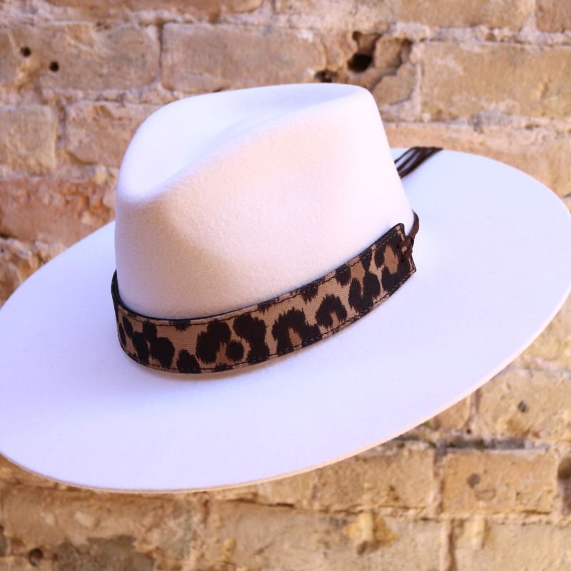 Western Leopard Hat Band