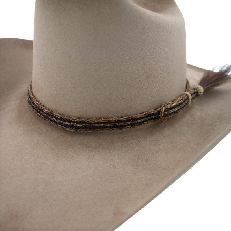 Horsehair Braided Single Tassel Hat Band - Pacesetter