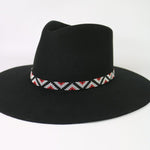 Western Beaded Hat Band - Chevron