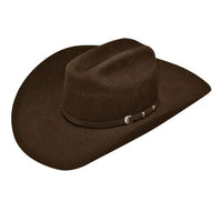 ARIAT 2X WOOL CHOCOLATE DOUBLE S Cowboy Hat