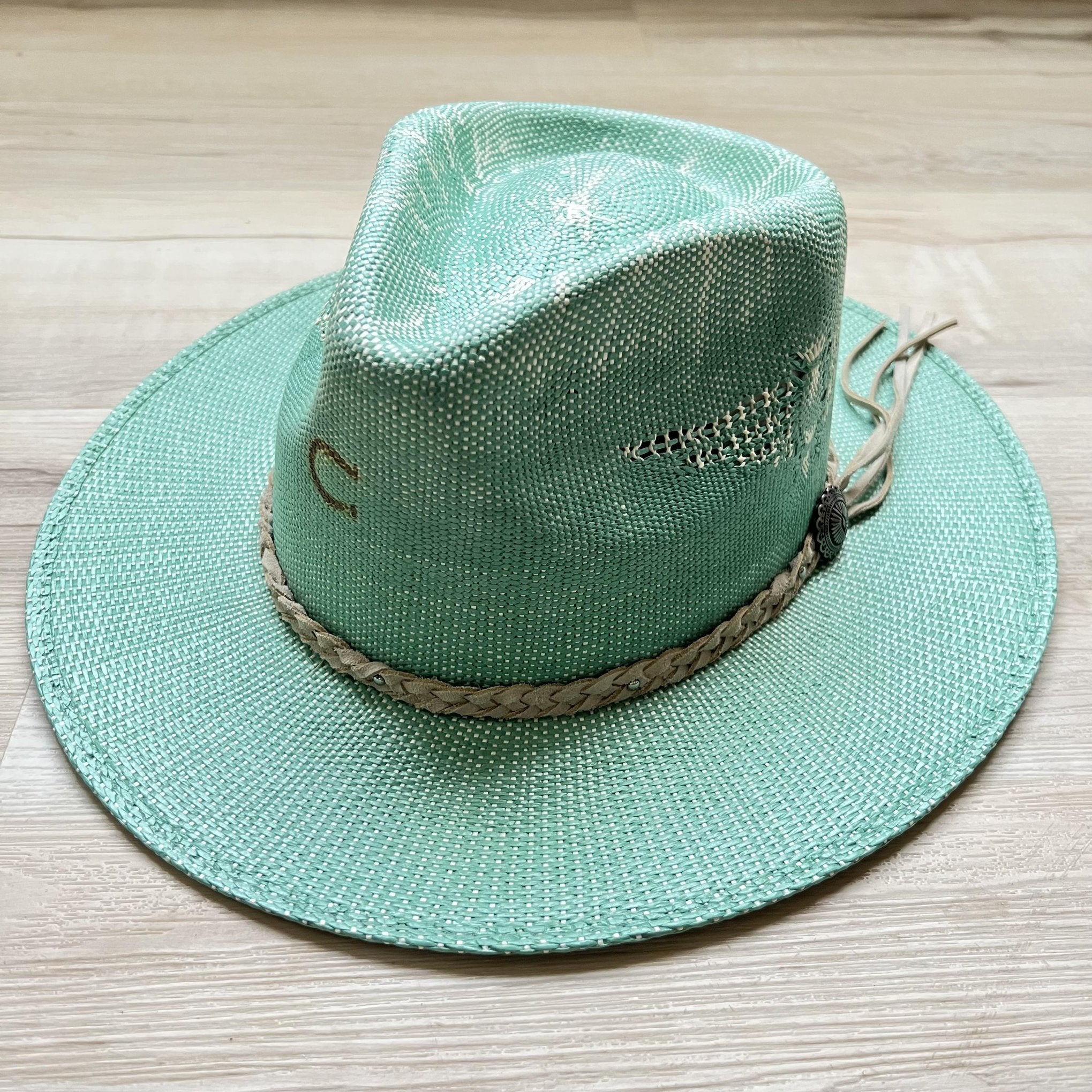 Charlie 1 Horse Topo Chico Jade Straw Hat – Willow Lane Hat Co.
