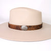 Cowhide Hat Band - Brown Brindle
