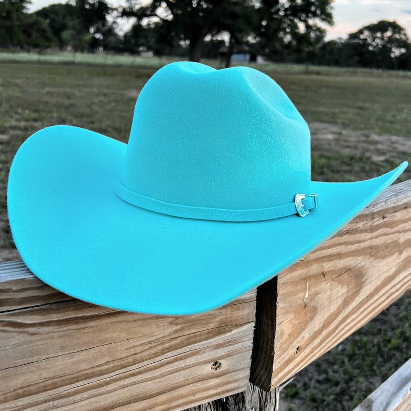 Bailey 4X Blue Turquoise Wool Blend Cowboy Hat | Lightening
