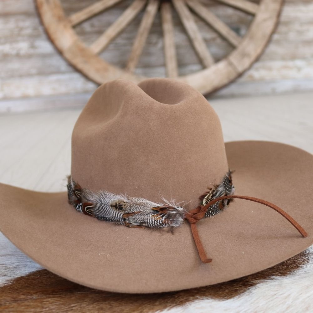 Western Feather Hat Band | Spotted Eagle
