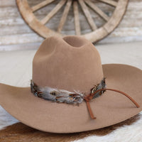 Western Feather Hat Band | Spotted Eagle
