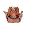 Women's Cowboy Hat | Stampede | Rolled Brim | Orange