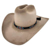 Beaded Horsehair Hat Band Blue