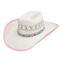 Charlie 1 Horse Gracie Jr. Girls Straw Cowboy Hat