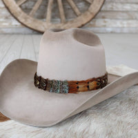 Western Feather Hat Band - The Shikoba I