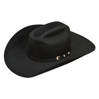 ARIAT 2X WOOL BLACK DOUBLE S cowboy hat